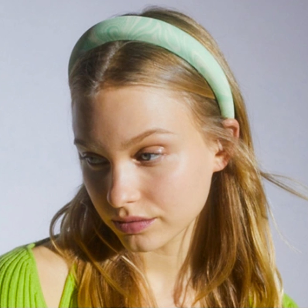 Urban Outfitters Green Cher Padded Headband